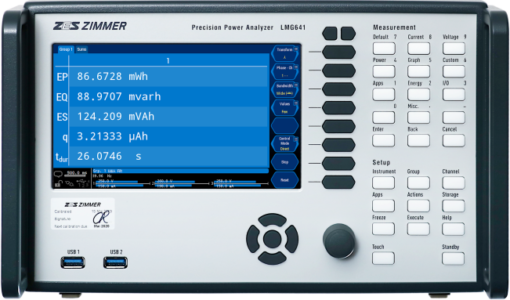 ZES Zimmer LMG641 Series Power Quality Analyzer