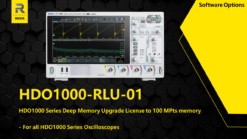 Memory Depth Upgrade Option for HDO1000